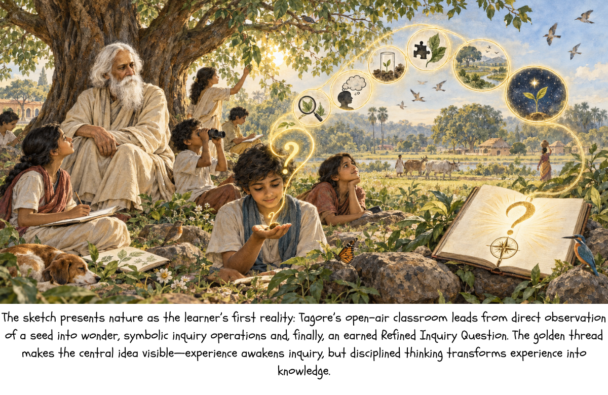Tagore and Mindgle: From Lived Experience to Self-Determined Knowing